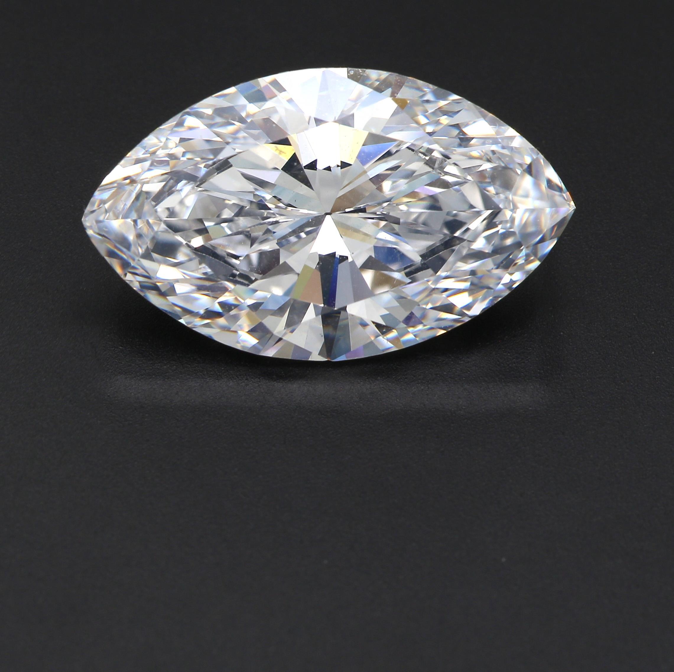 8.86 ct. Marquise Diamond D VVS1 None GIA