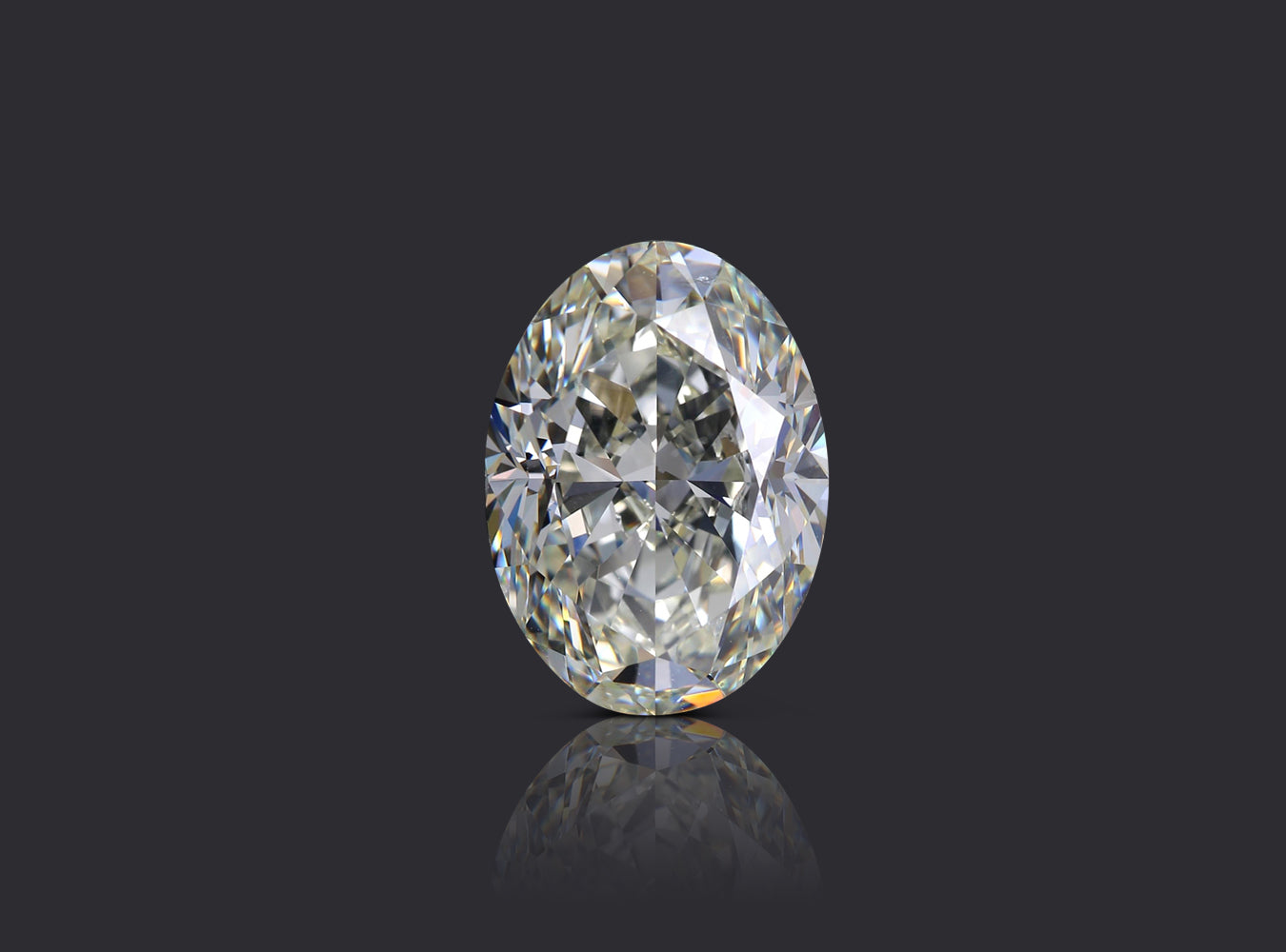 7.02 ct. Oval Diamond L SI1 Faint GIA