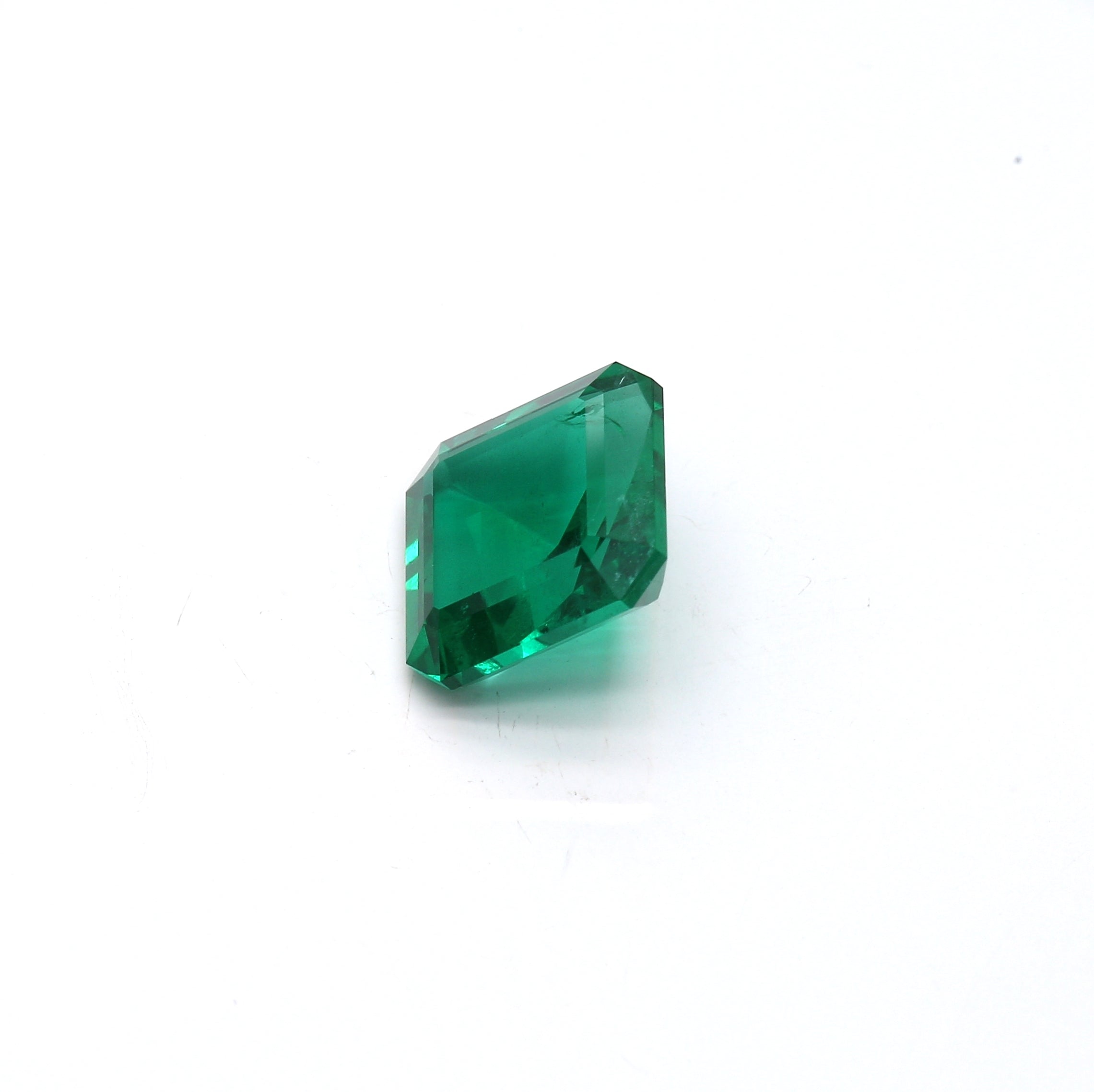 4.21 ct. Square Emerald AGL Minor