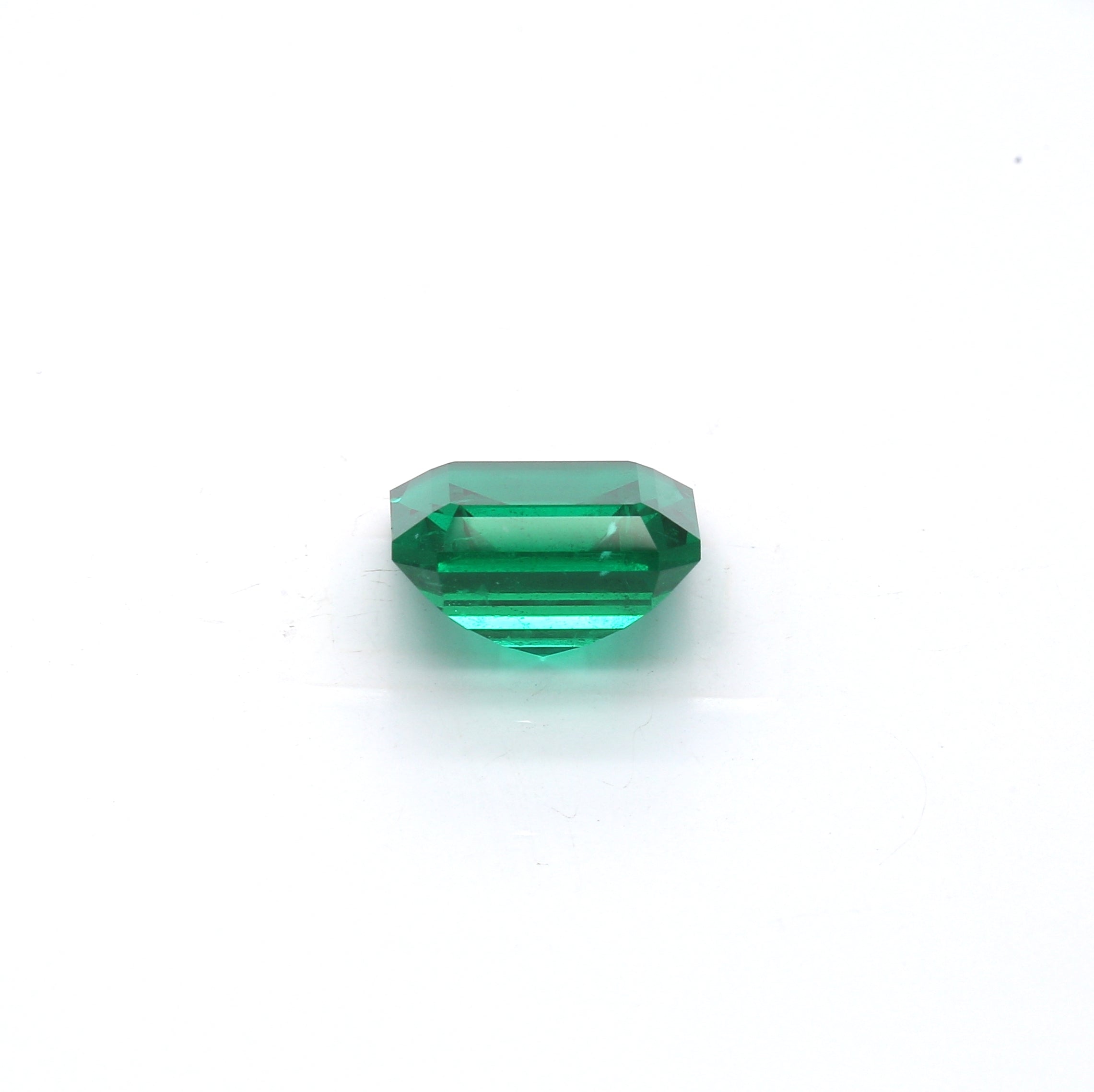 4.21 ct. Square Emerald AGL Minor