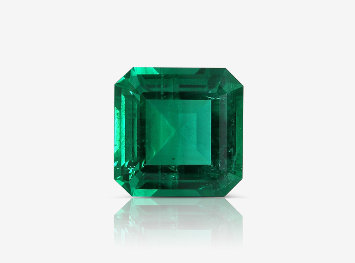 4.21 ct. Square Emerald AGL Minor