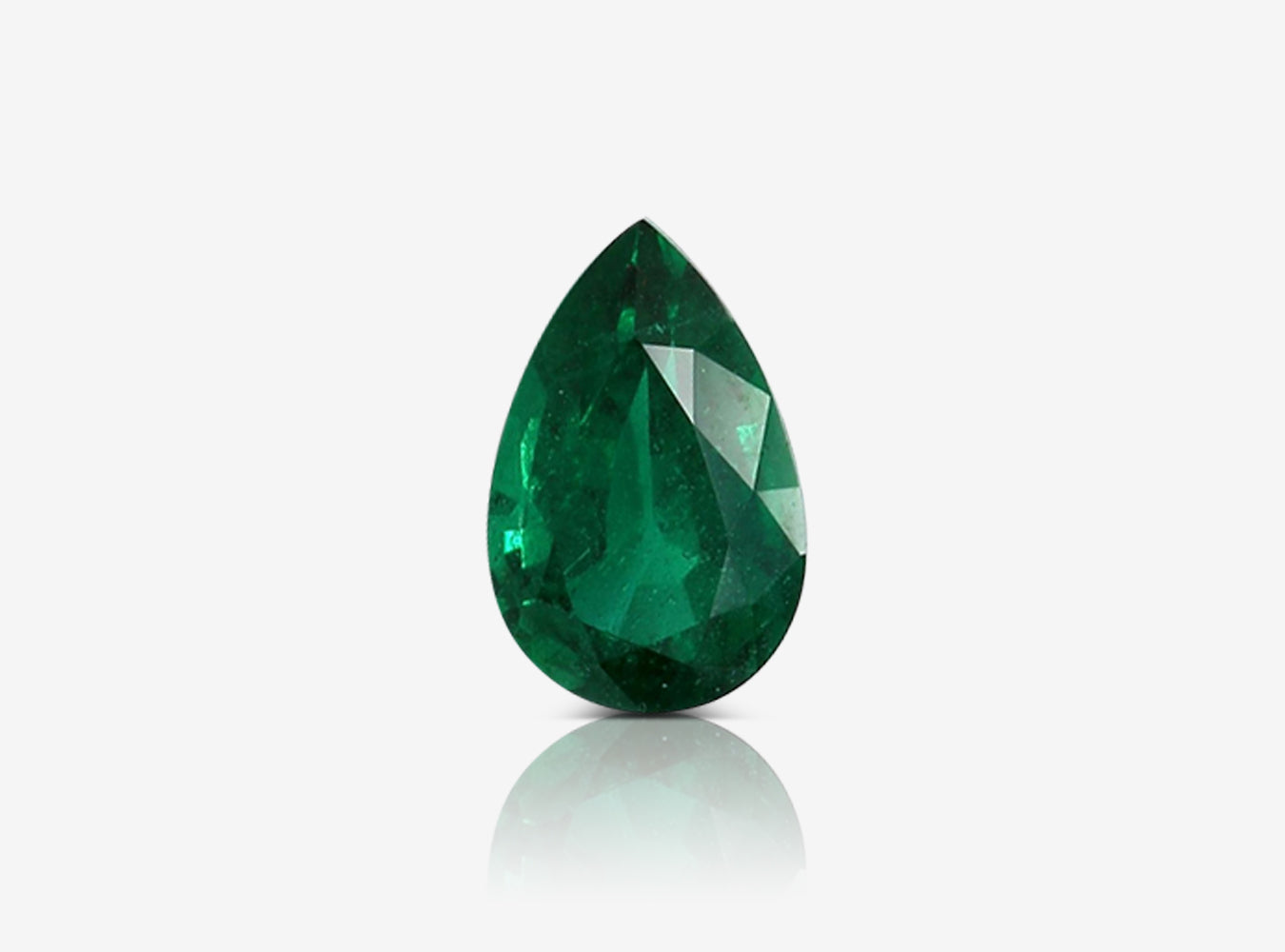 1.75 ct. Pear Shape Emerald GRS Insignificant