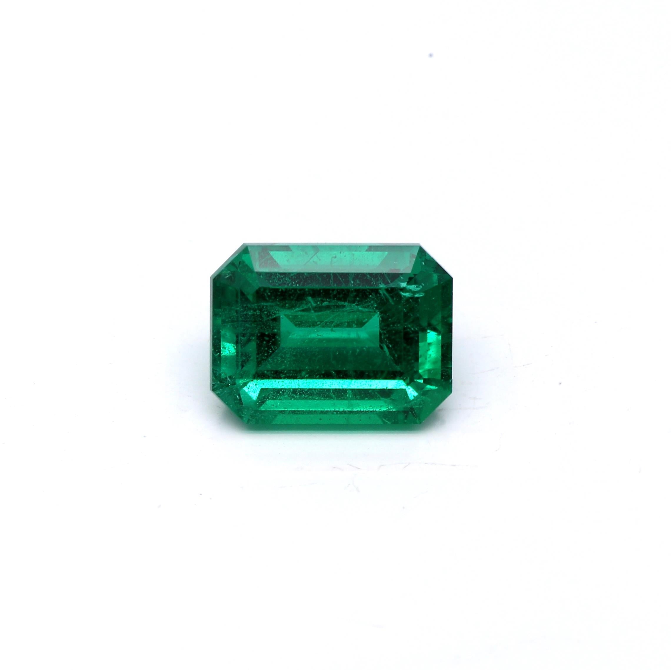 2.29 ct. Emerald AGL No Oil