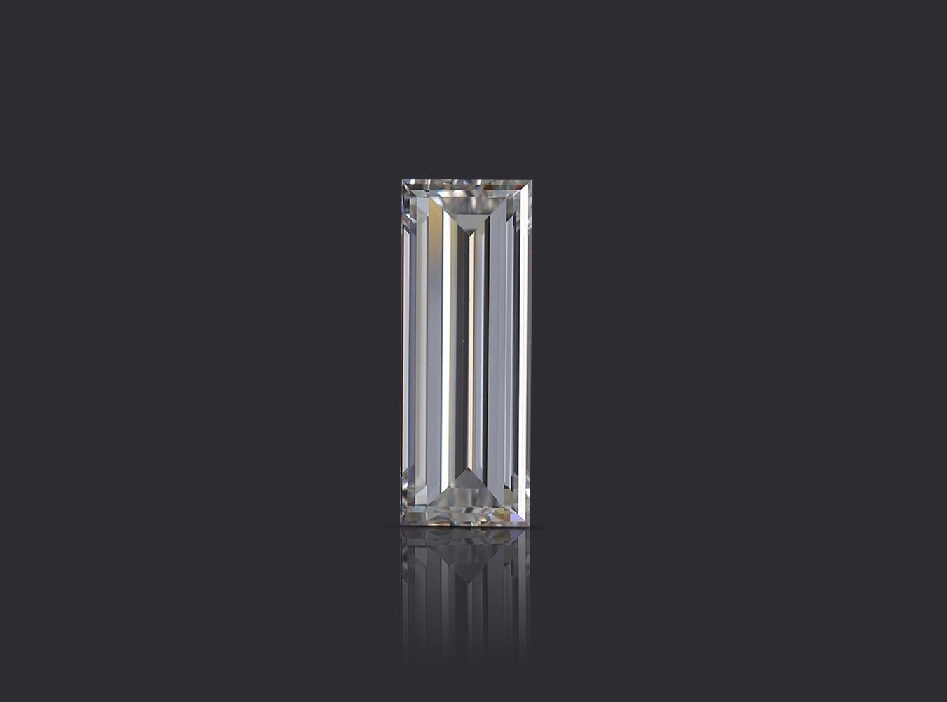 0.89 ct. Baguette Diamond D VVS1 None GIA