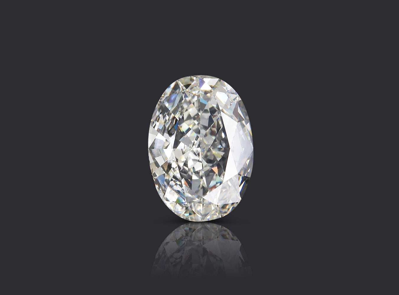 7.03 ct. Oval Diamond K SI2 None GIA