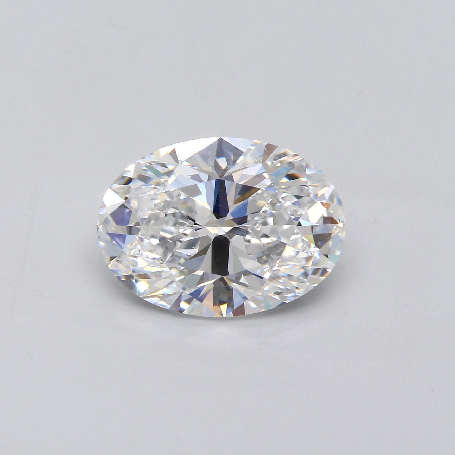 3.02 ct. Oval Diamond D VS1 None GIA