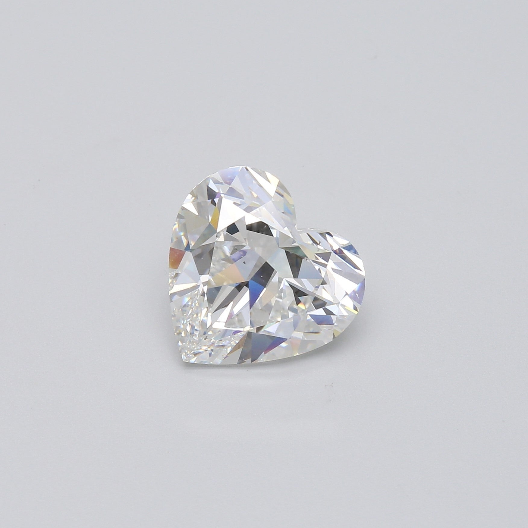 5.92 ct. Heart Shape Diamond E VS2 Faint GIA