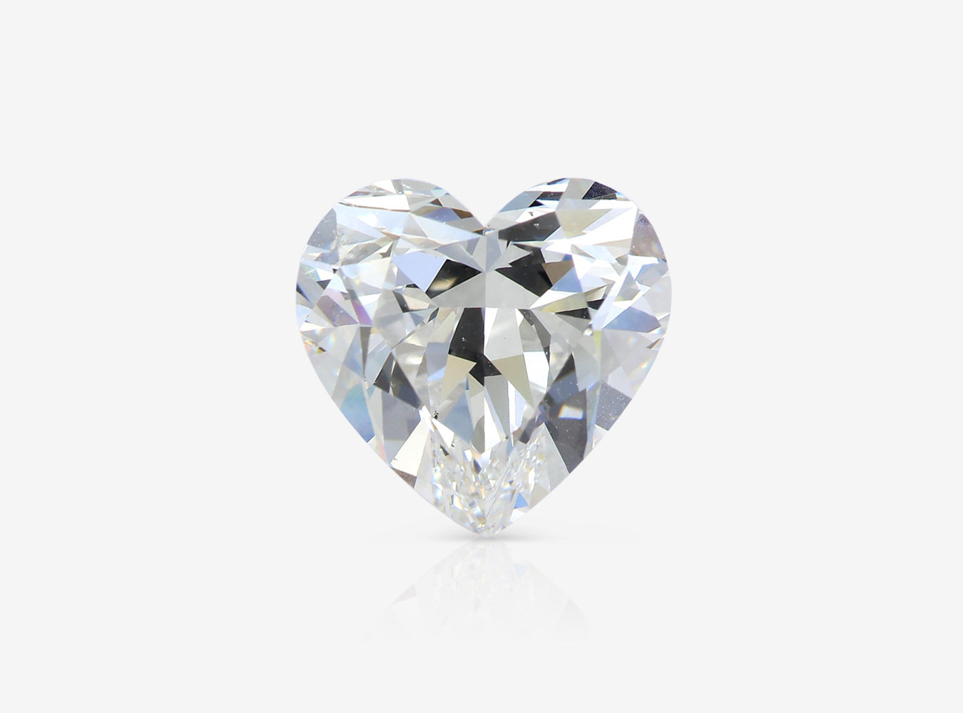 5.92 ct. Heart Shape Diamond E VS2 Faint GIA