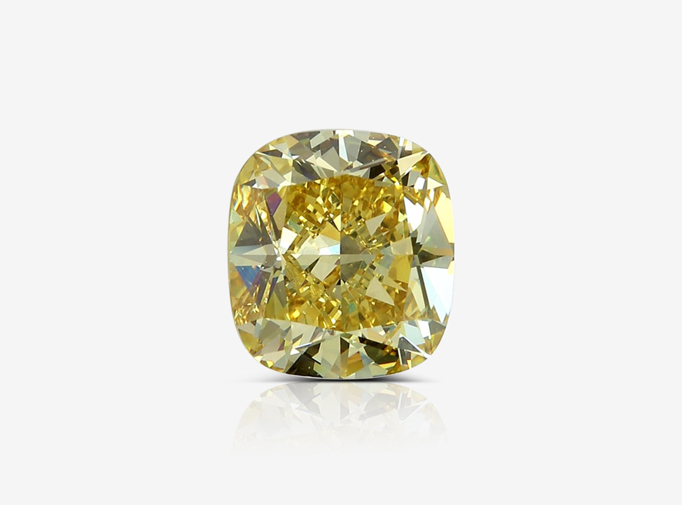 6.13 ct. Cushion Fancy Deep Yellow VS2 SB GIA