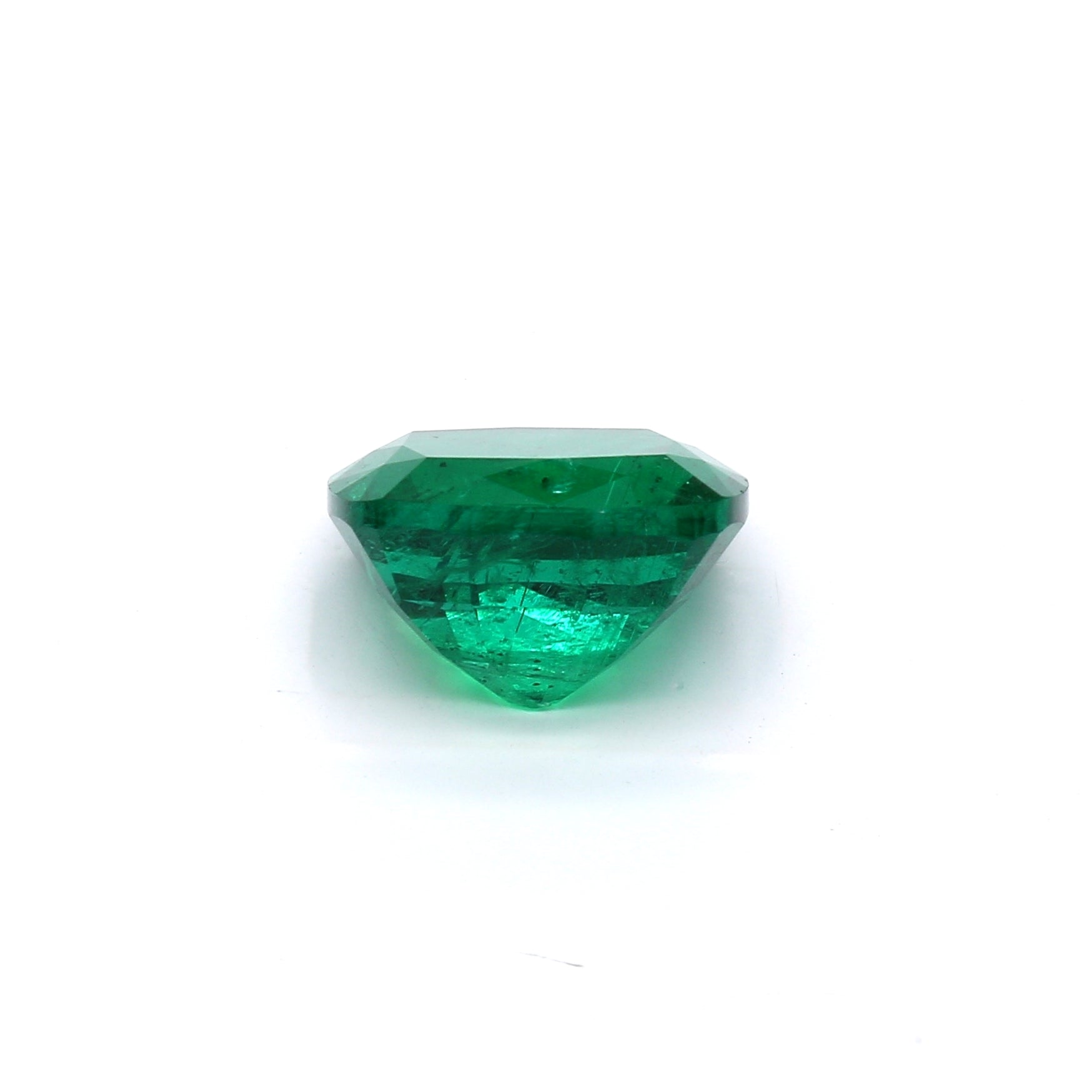 5.87 ct. Cushion Emerald GRS Minor