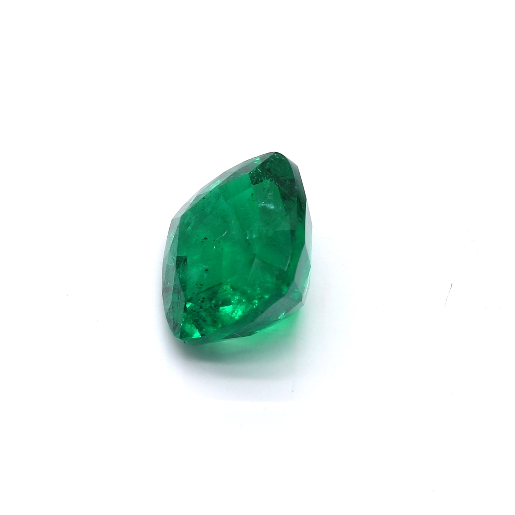 5.87 ct. Cushion Emerald GRS Minor