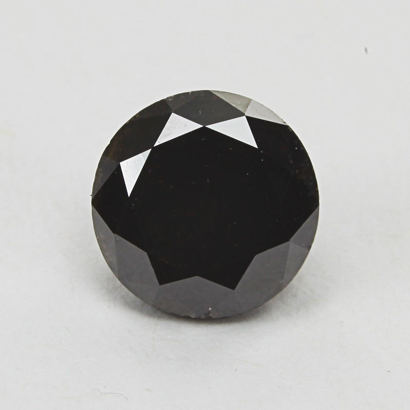 1.43 ct. Round Brilliant Fancy Black GIA