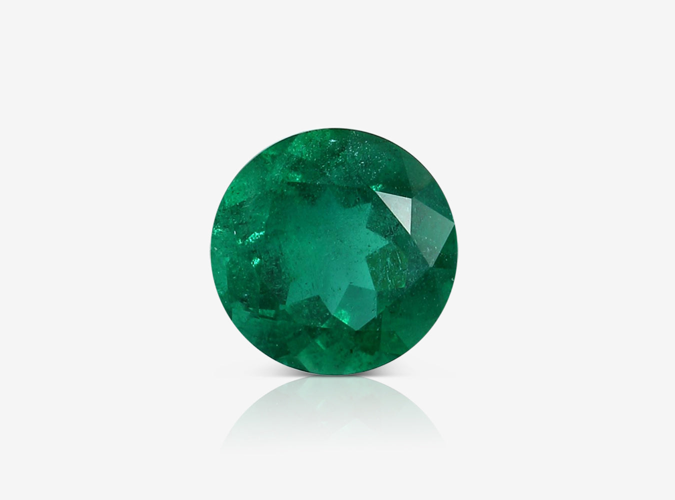 4.74 ct. Round Brilliant Emerald ICA Insignificant