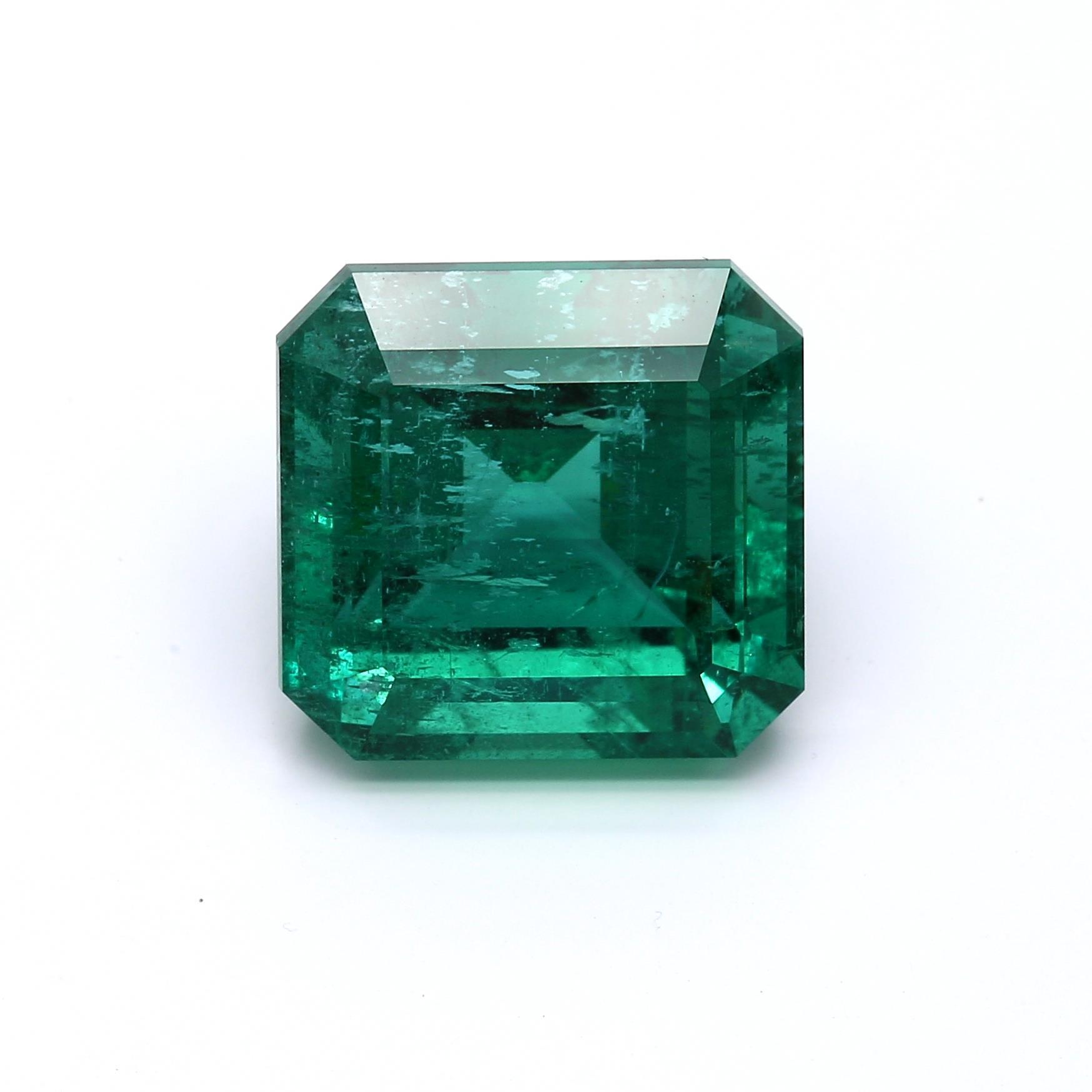 14.47 ct. Emerald ICA Minor