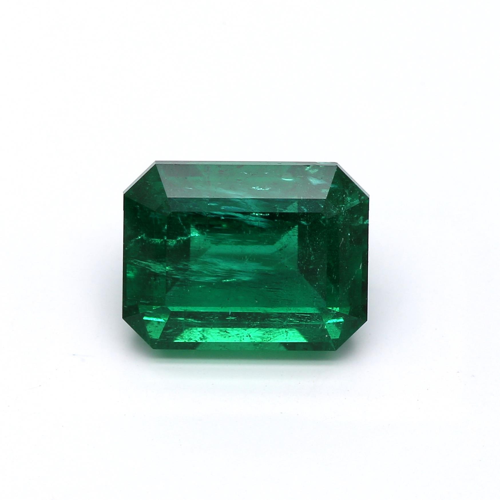 3.37 ct. Emerald GRS Minor