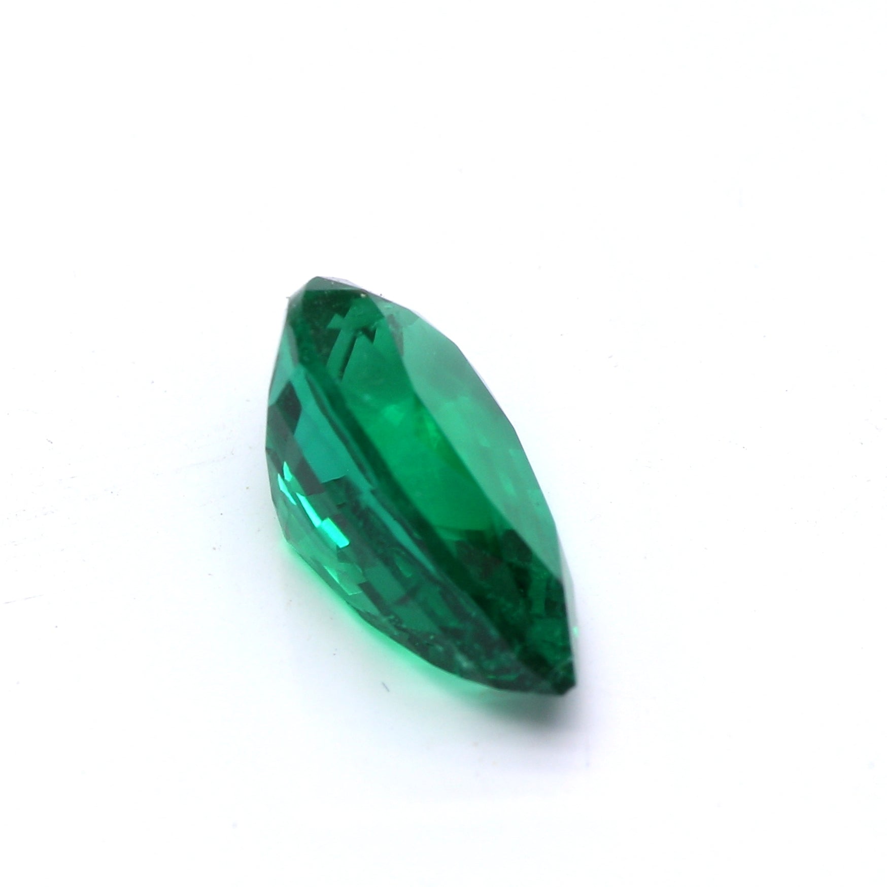 2.58 ct. Pear Shape Emerald ICA Minor