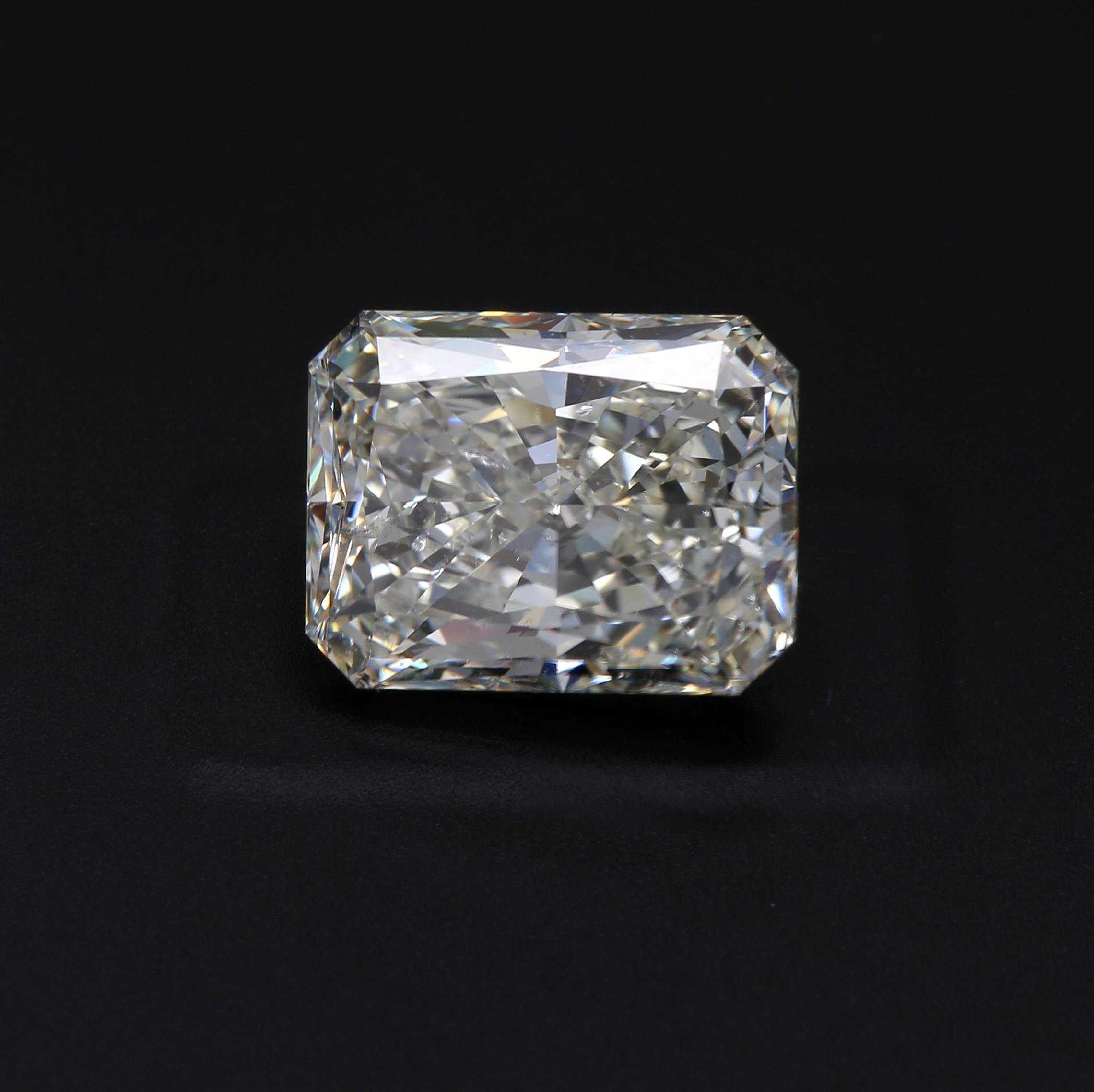 5.01 ct. Radiant Diamond K SI2 None GIA