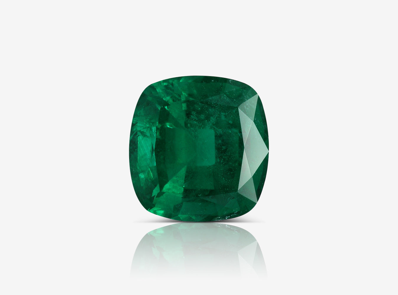 8.57 ct. Cushion Emerald GRS Minor