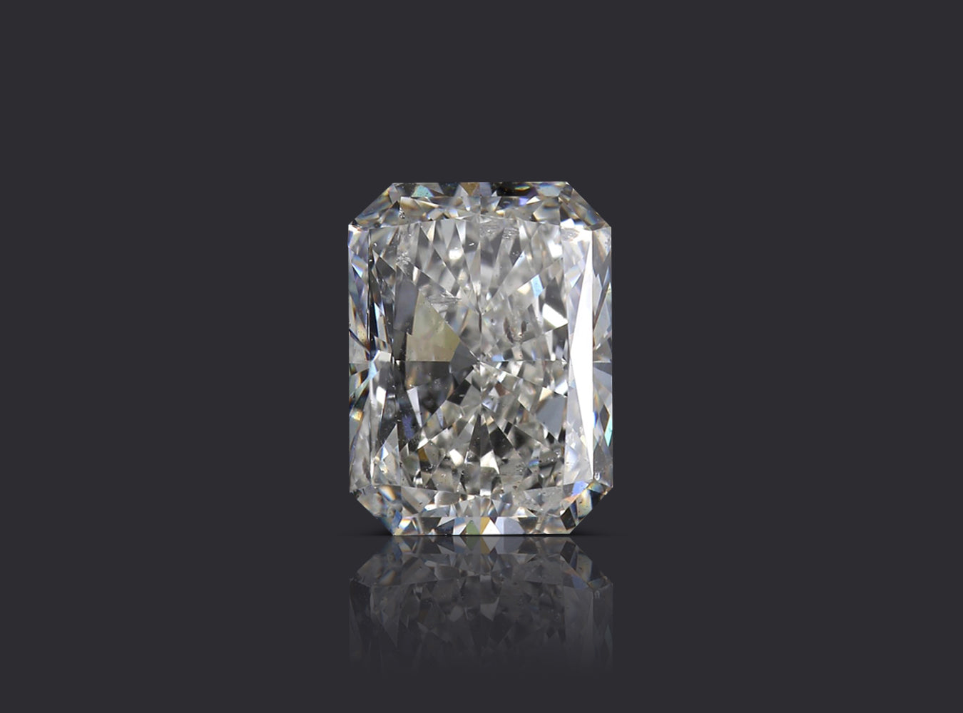 3.01 ct. Radiant Diamond I SI2 Faint GIA