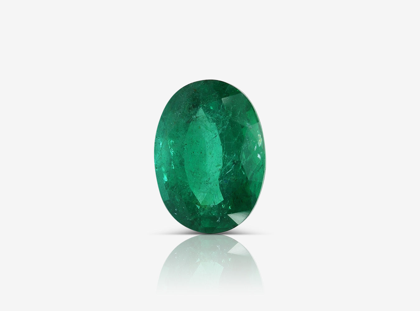 7.33 ct. Oval Emerald GRS Minor