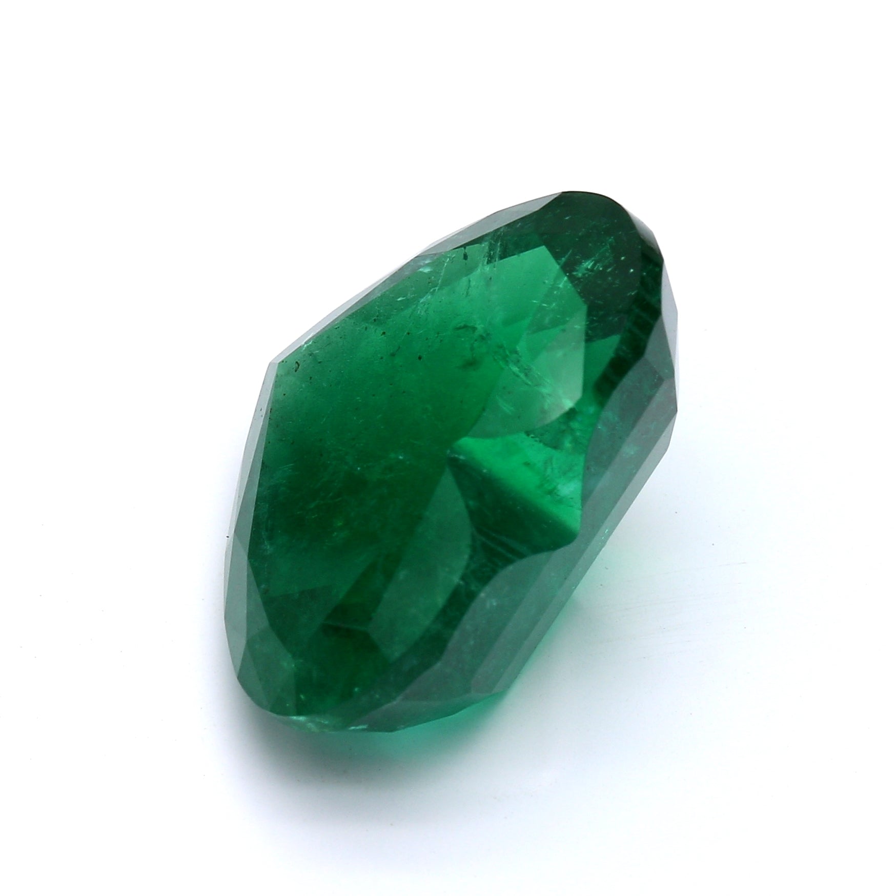 20.69 ct. Heart Shape Emerald GRS Minor