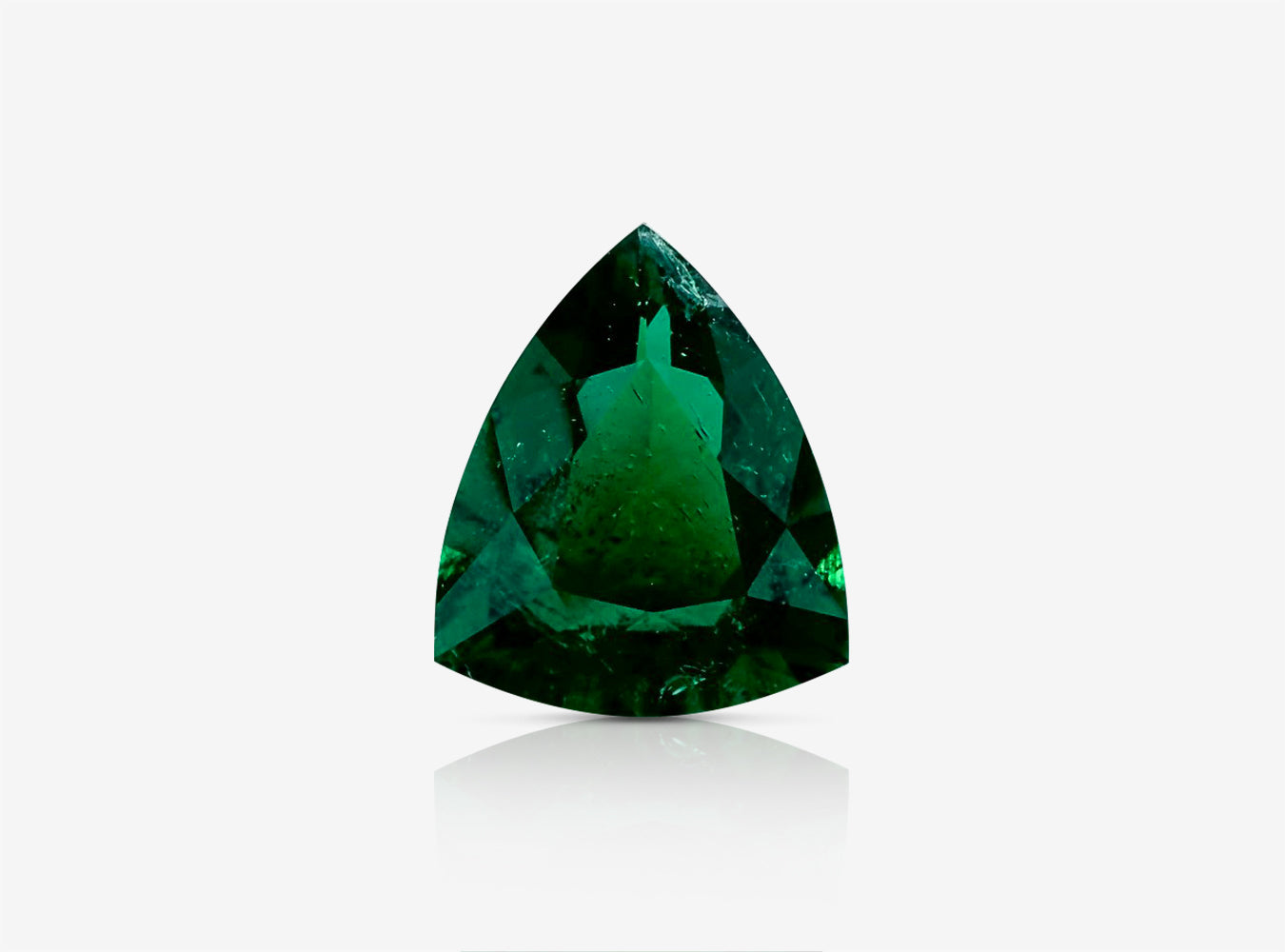 2.01 ct. Triangle Emerald AGL Minor