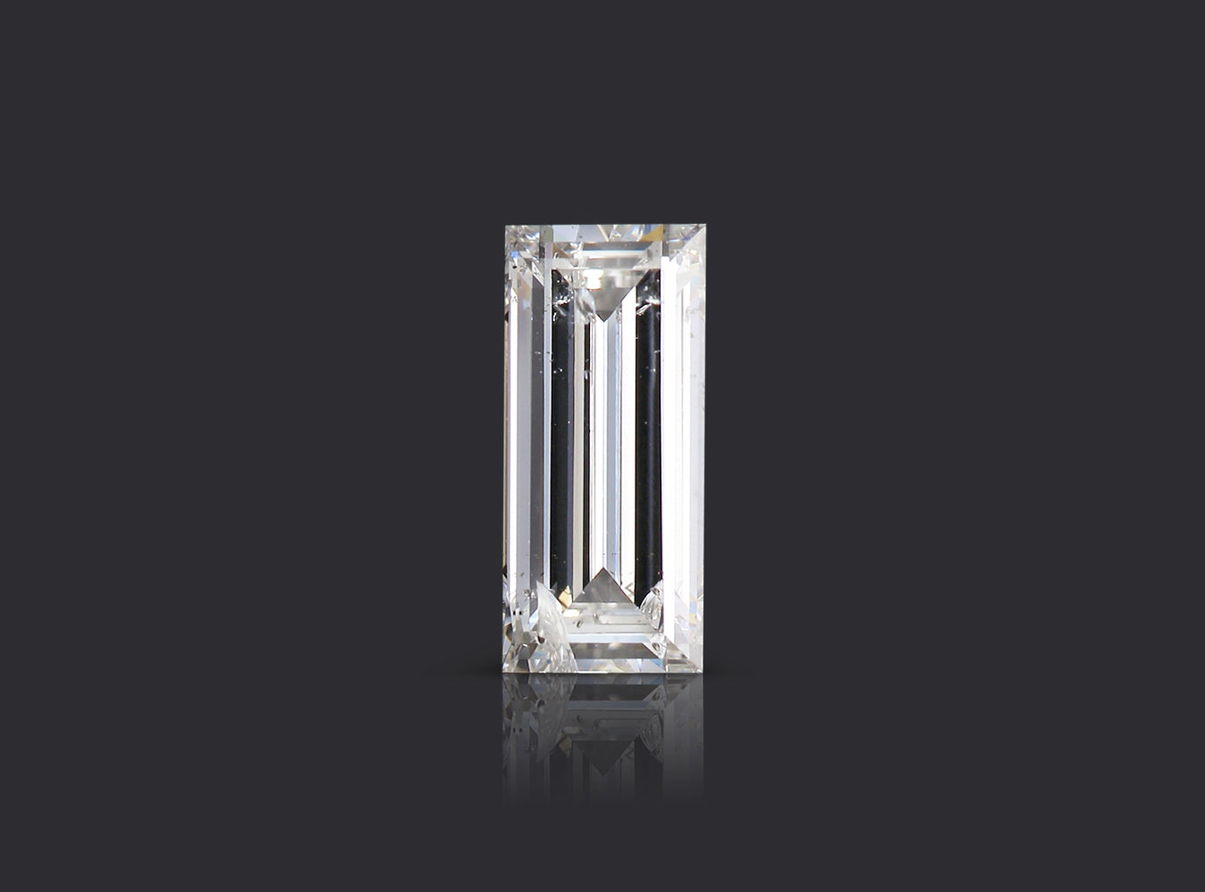 2.03 ct. Baguette Diamond F I1 None GIA