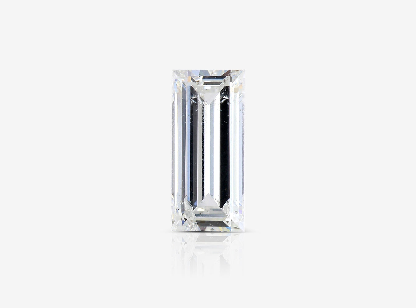 2.03 ct. Baguette Diamond F I1 None GIA