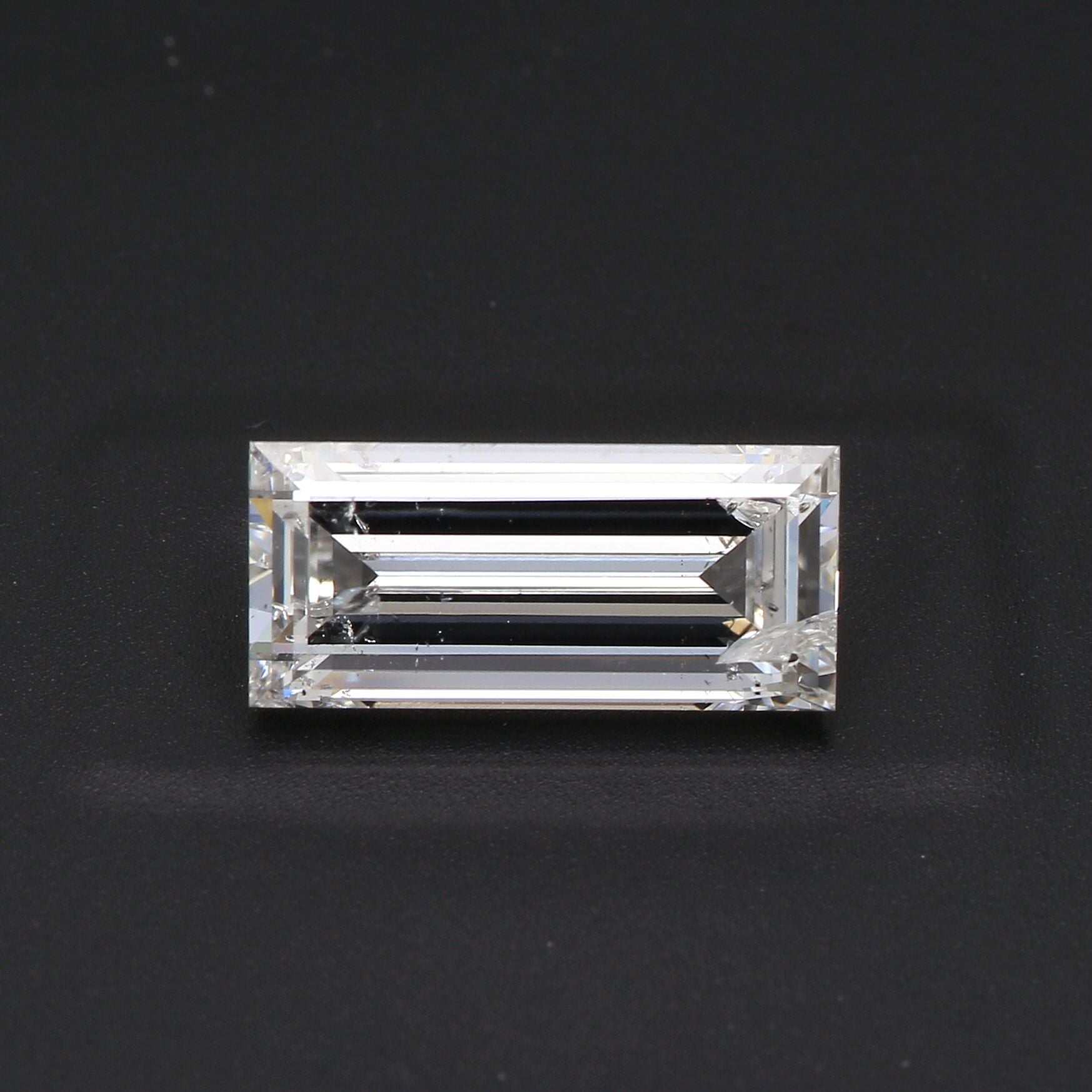 2.03 ct. Baguette Diamond F I1 None GIA