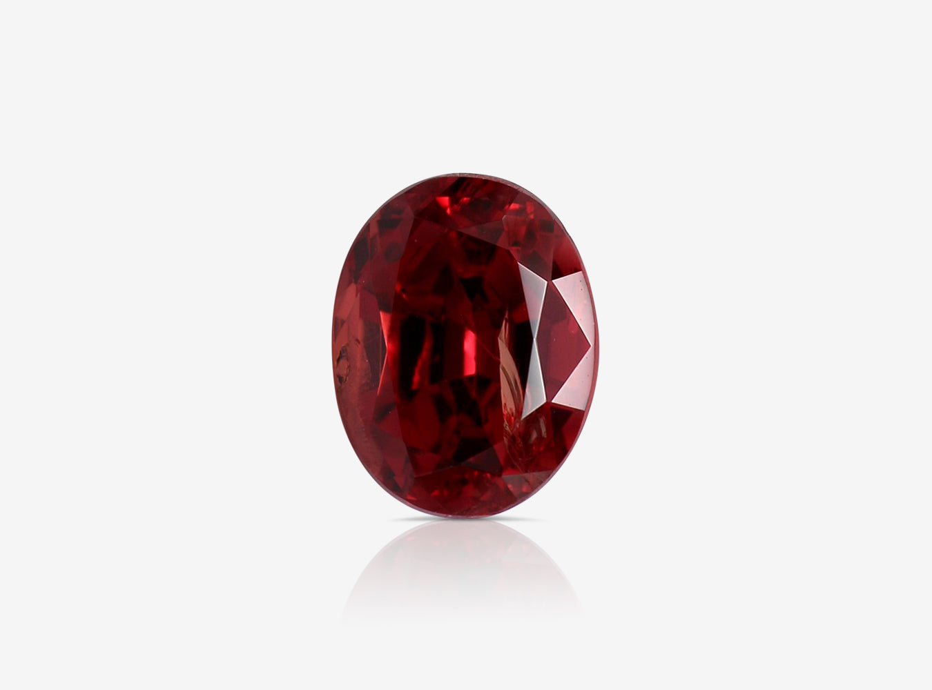 3.43 ct. Oval Ruby O GRS No Heat