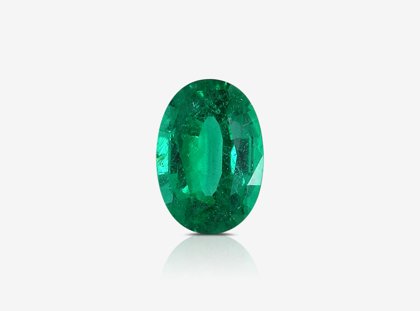 2.43 ct. Oval Emerald GRS Minor