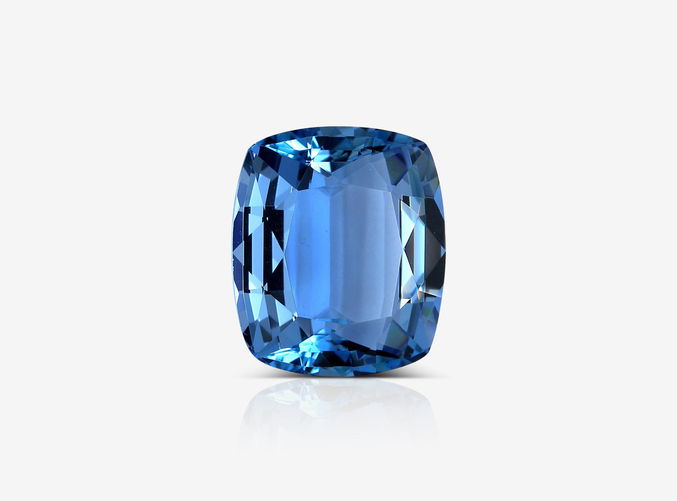 15.42 ct. Cushion Aquamarine GRS No Heat