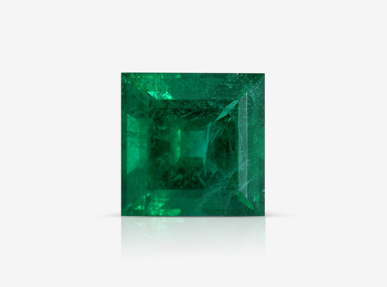 2.43 ct. Square Emerald ICA Minor