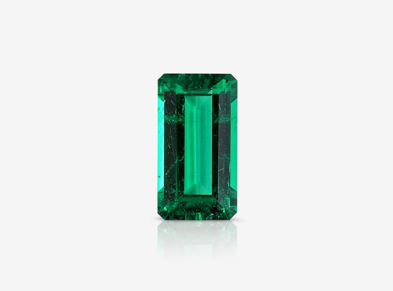 1.30 ct. Baguette Emerald AGL Insignificant to Minor