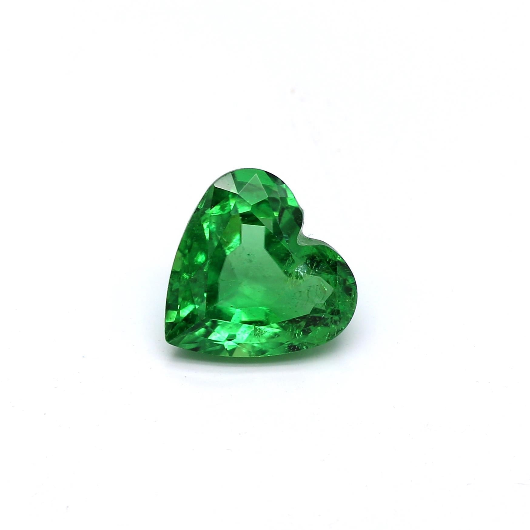 1.26 ct. Heart Shape Tourmaline EGL