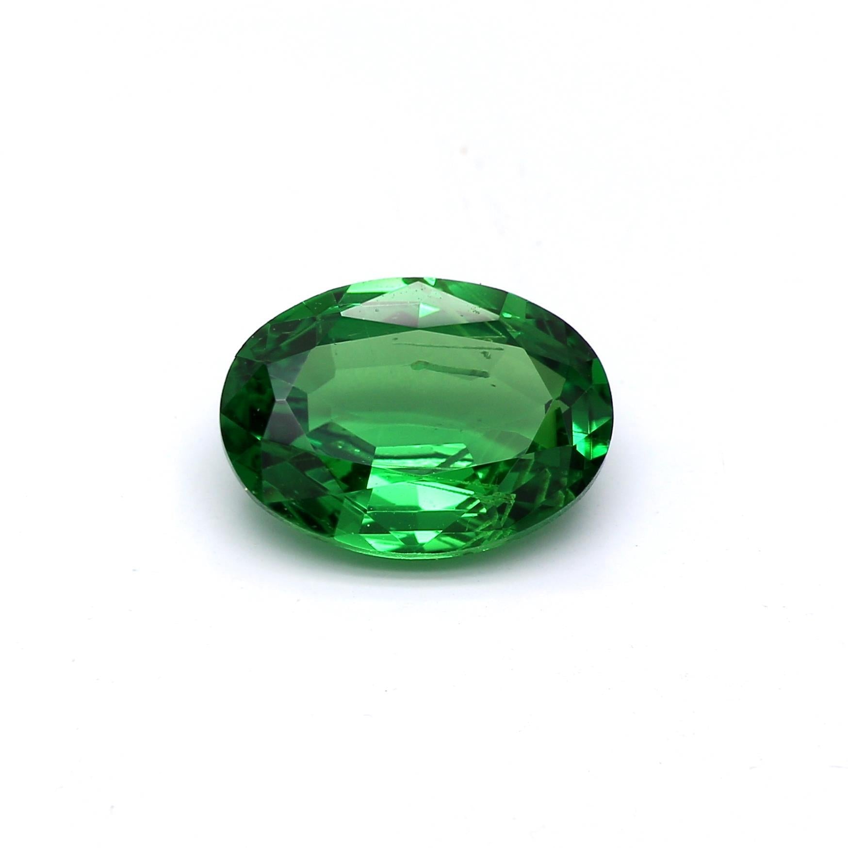 1.95 ct. Oval Tsavorite EGL