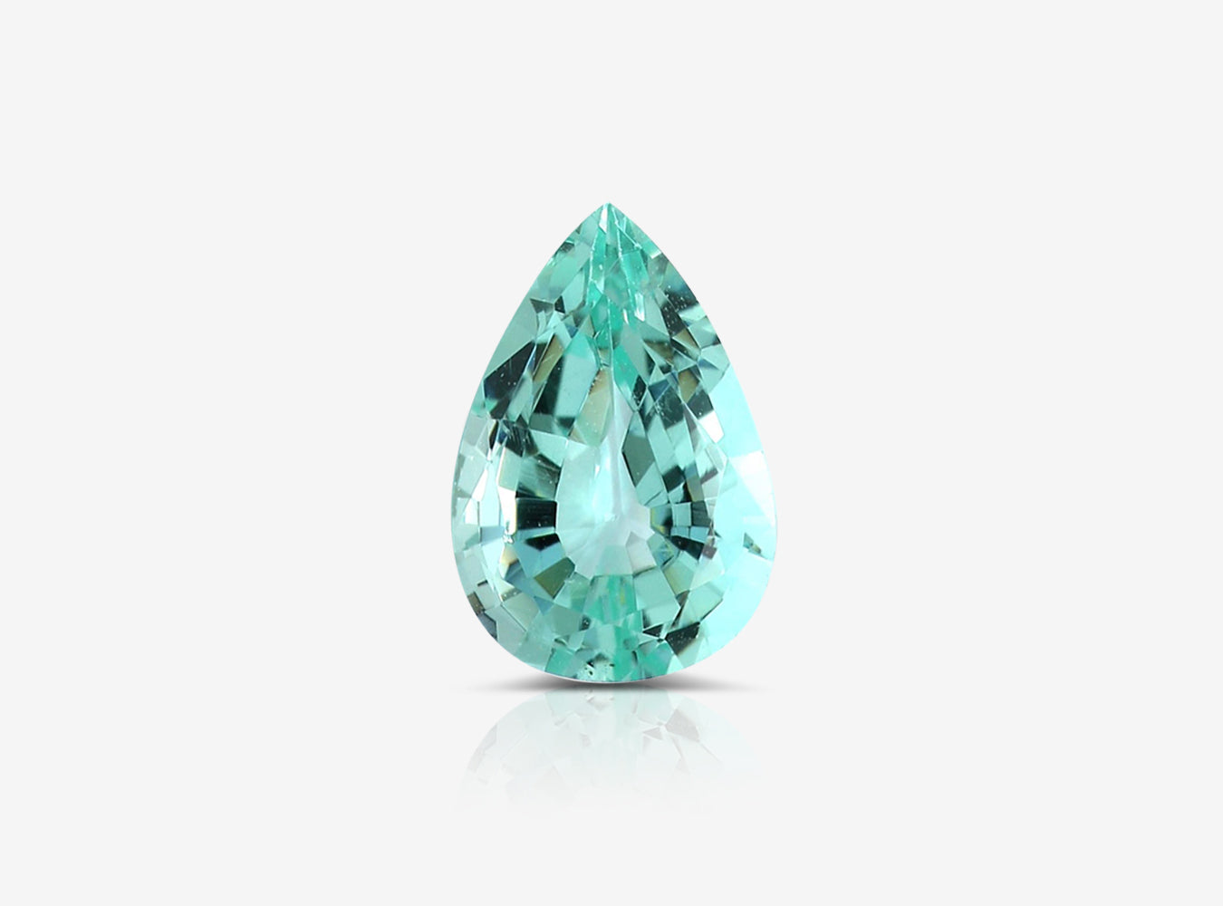 1.29 ct. Pear Shape Aquamarine EGL