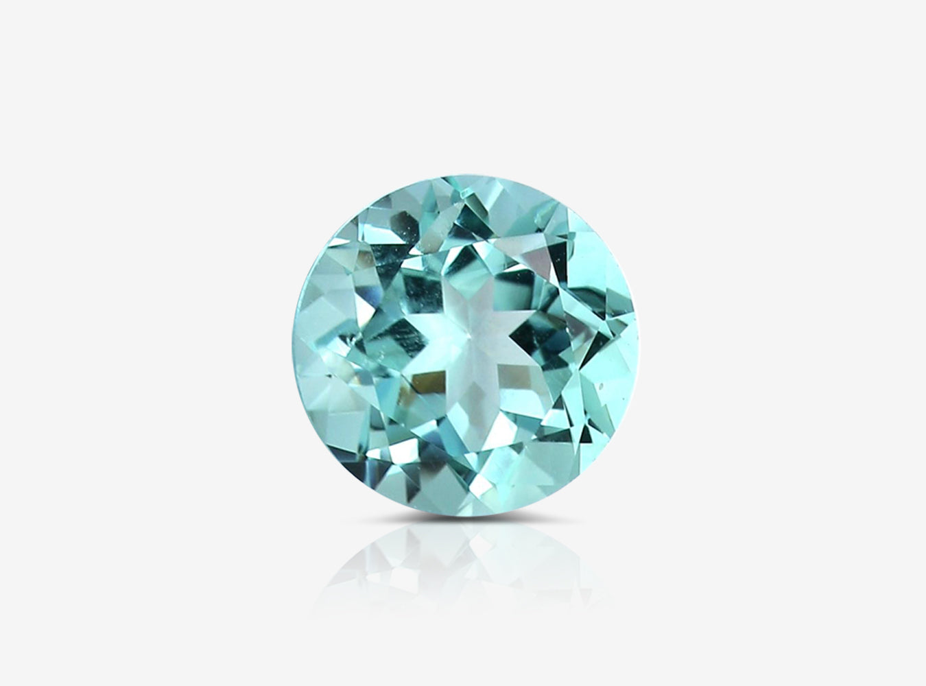 1.15 ct. Round Brilliant Aquamarine EGL