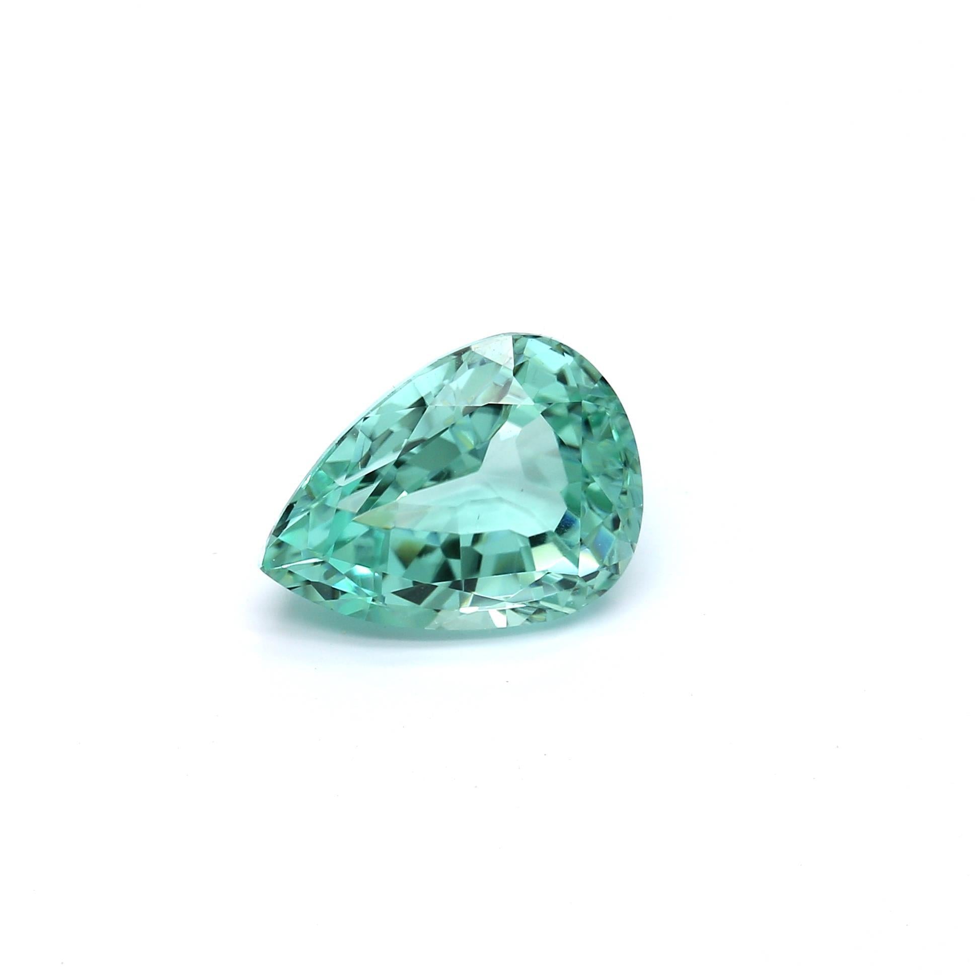 5.82 ct. Pear Shape Tourmaline GRS (H)