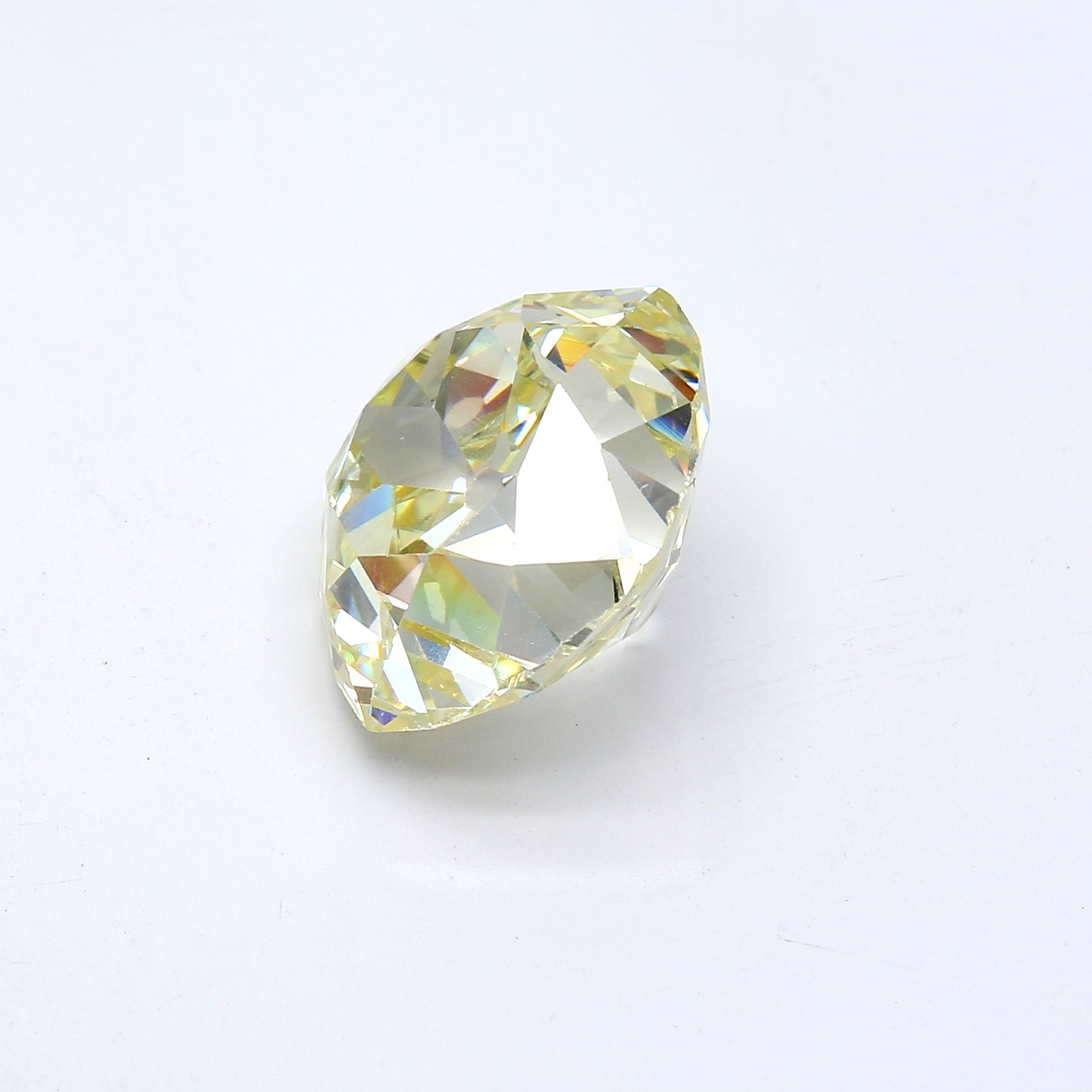 12 ct. Old Mine Yellow VS2 None GIA