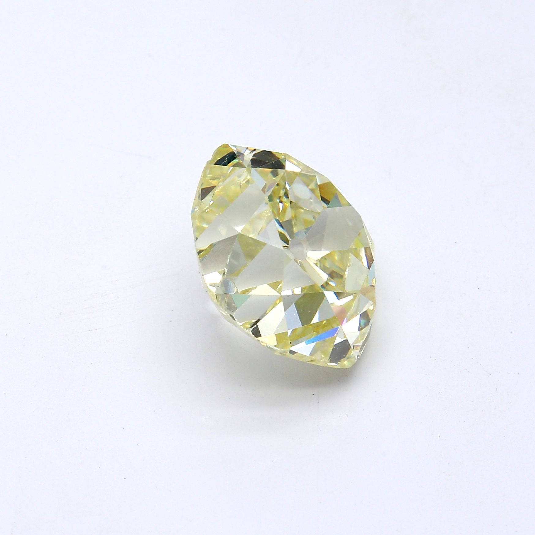 12 ct. Old Mine Yellow VS2 None GIA