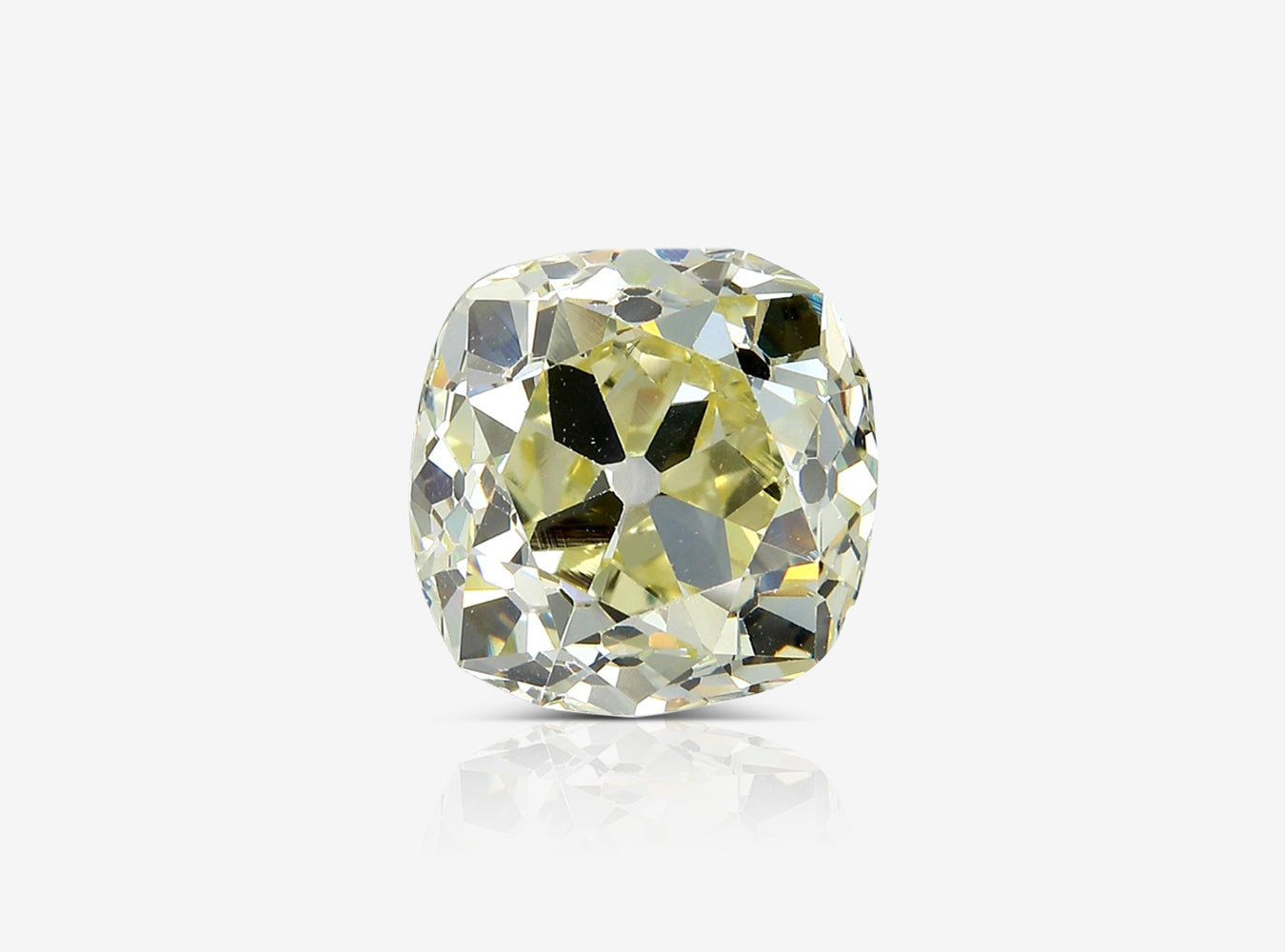 12 ct. Old Mine Yellow VS2 None GIA