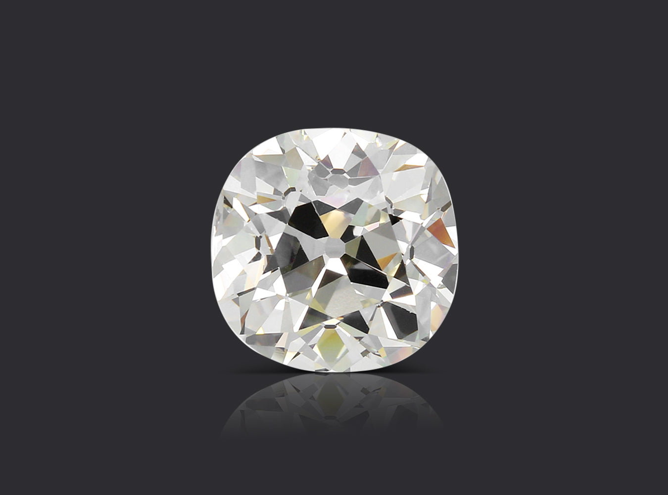 11.01 ct. Old Mine Diamond J VVS2 None GIA