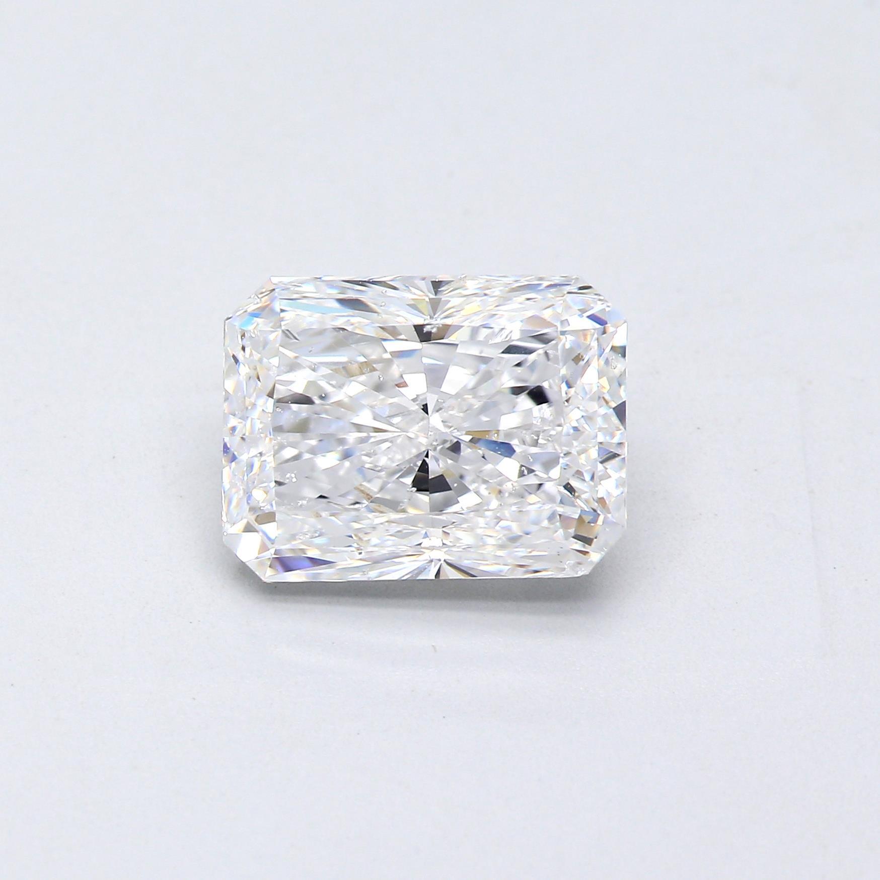 3.01 ct. Radiant Diamond E SI1 Faint GIA