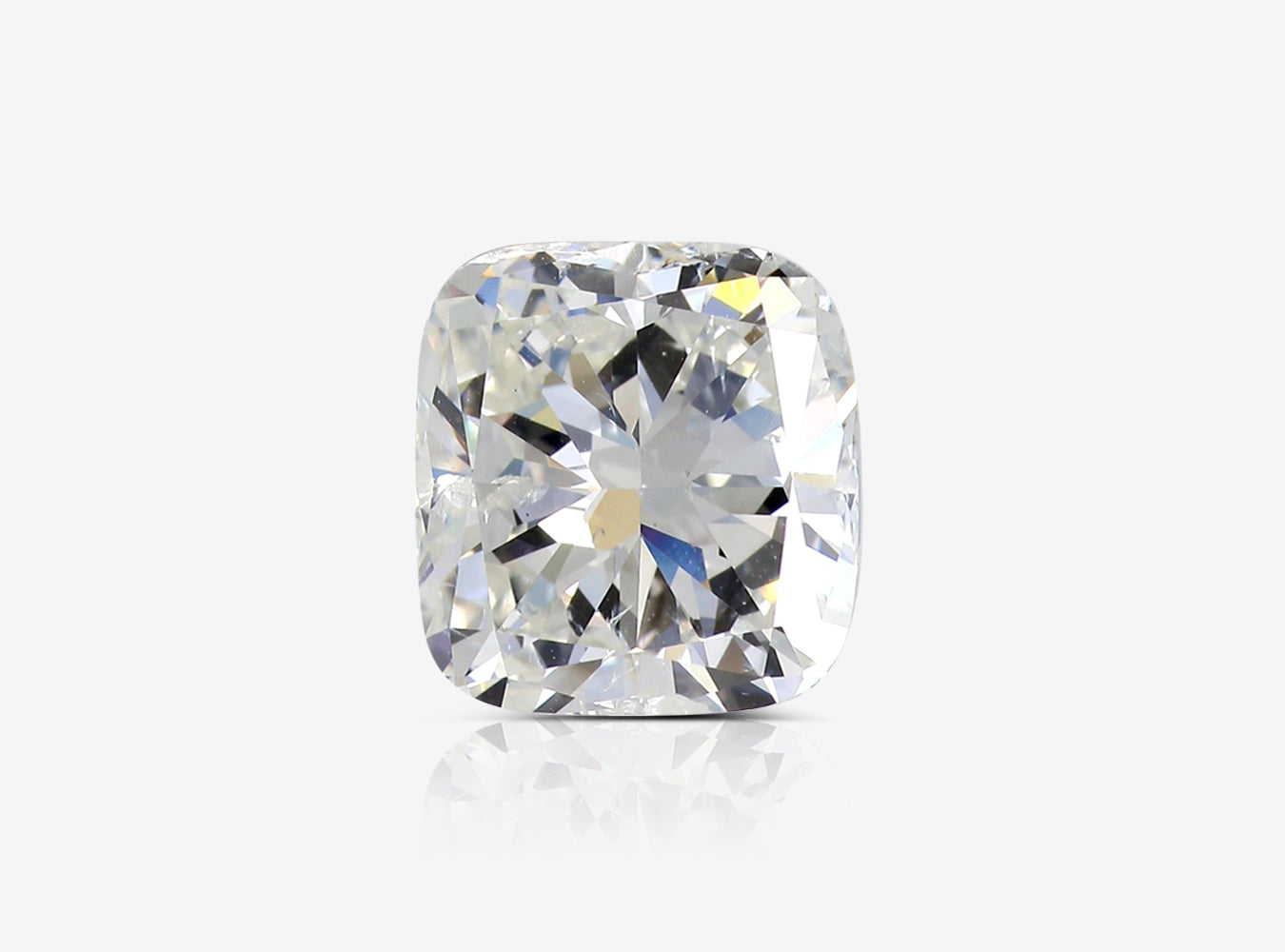 3.01 ct. Cushion Diamond I SI2 None GIA