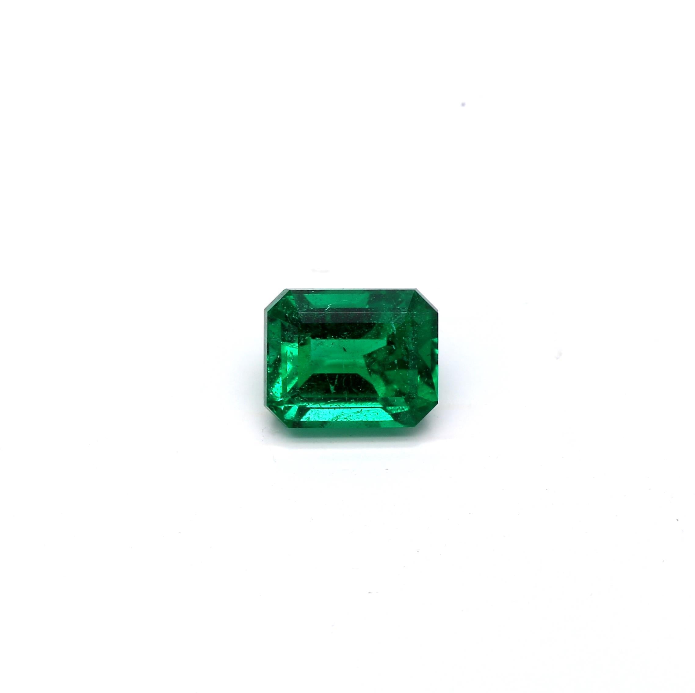 1.01 ct. Emerald ICA Minor