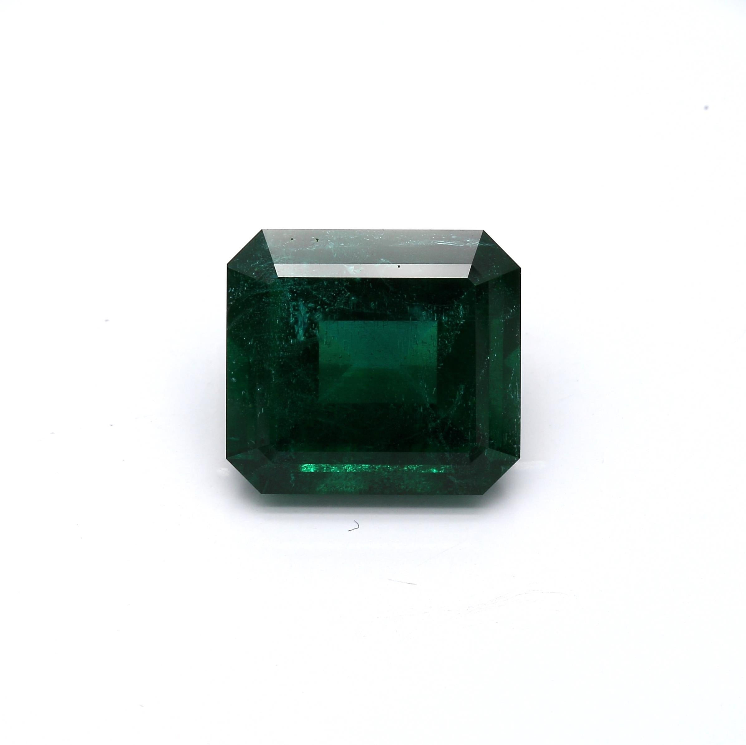 12.09 ct. Emerald GRS Insignificant