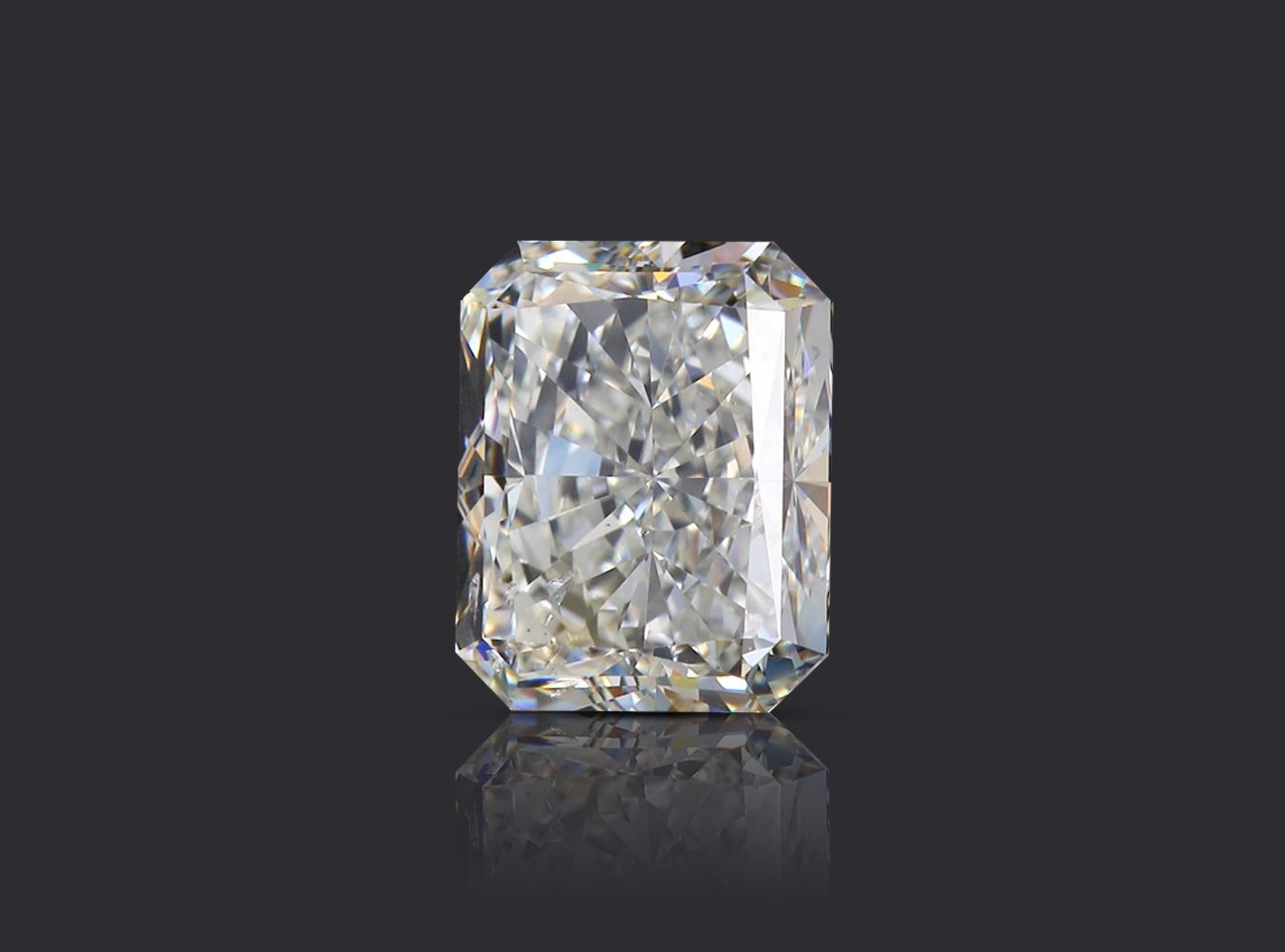 3.01 ct. Radiant Diamond J SI2 None GIA