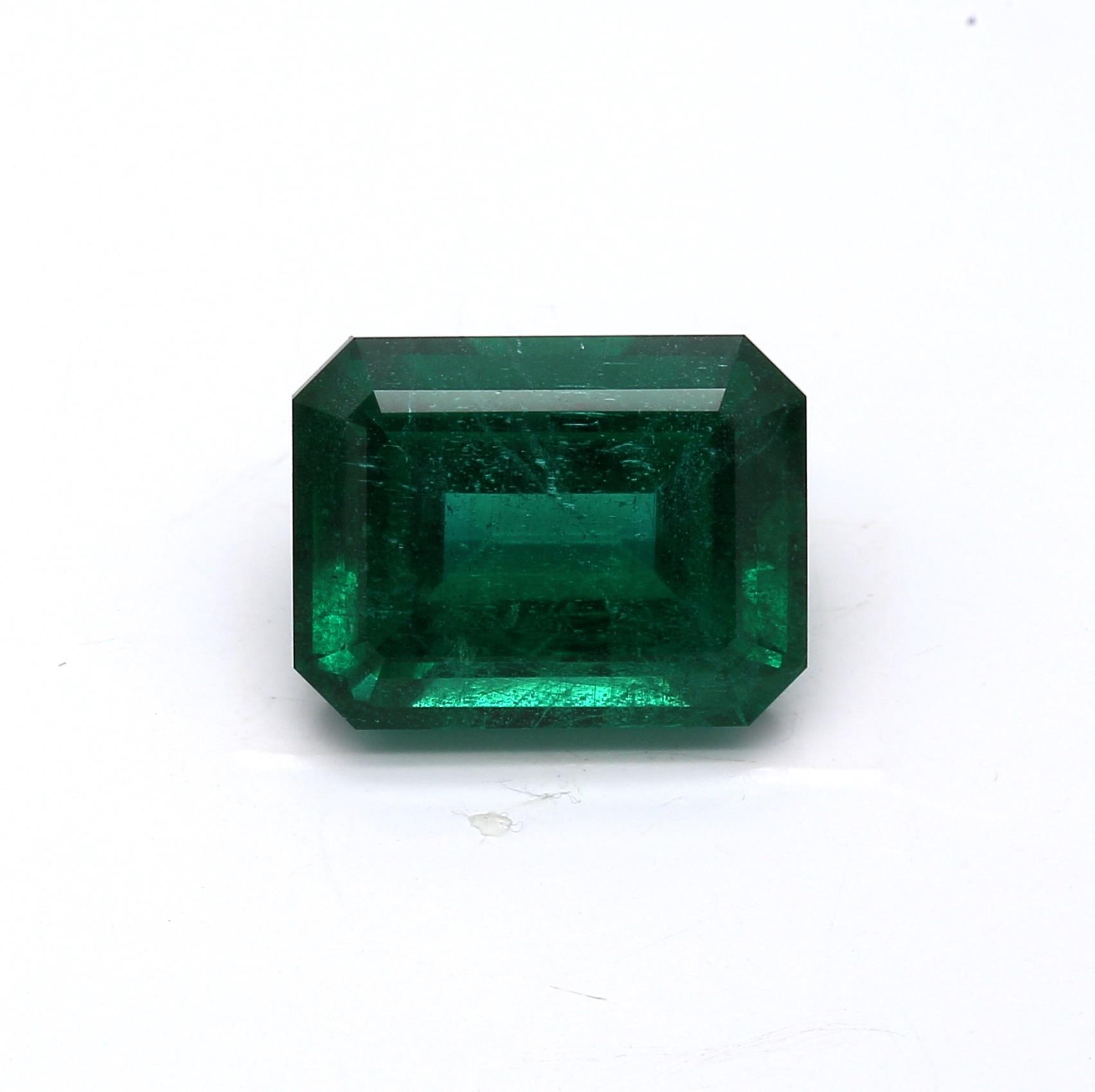 6.76 ct. Emerald GRS Minor