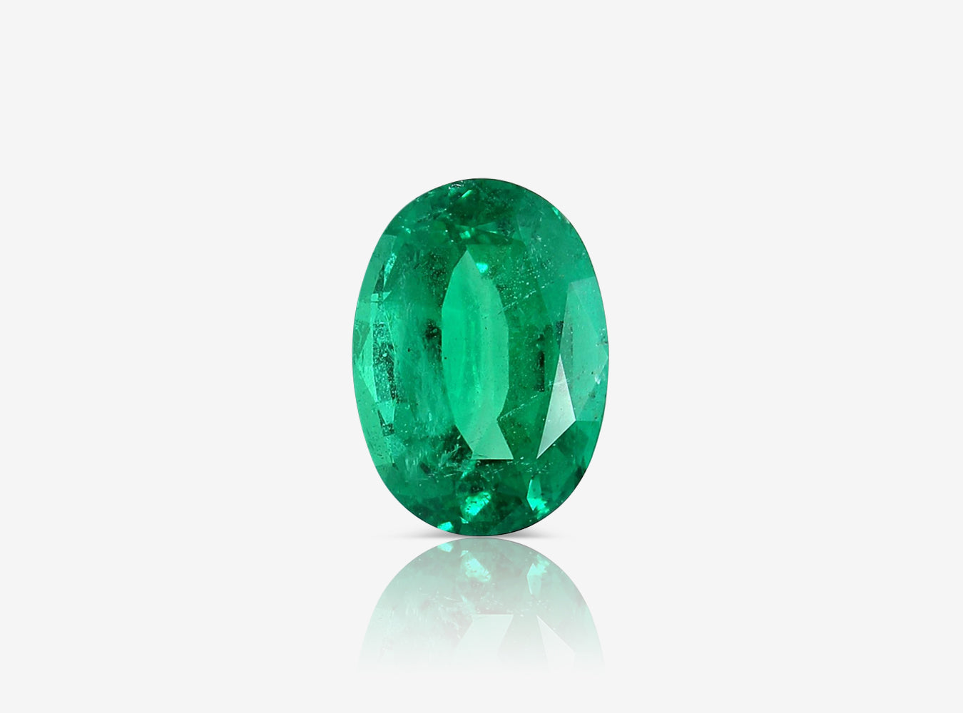 5.57 ct. Oval Emerald GRS Insignificant